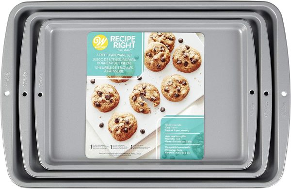 Wilton small - medium - large cookie sheet pan