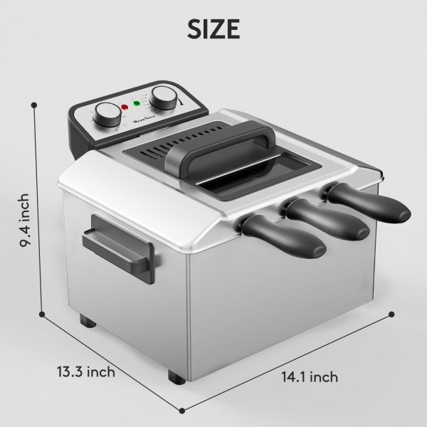 MaznNovo TSAF40DH Deep Fryer Review (5.3QT) - Image 2