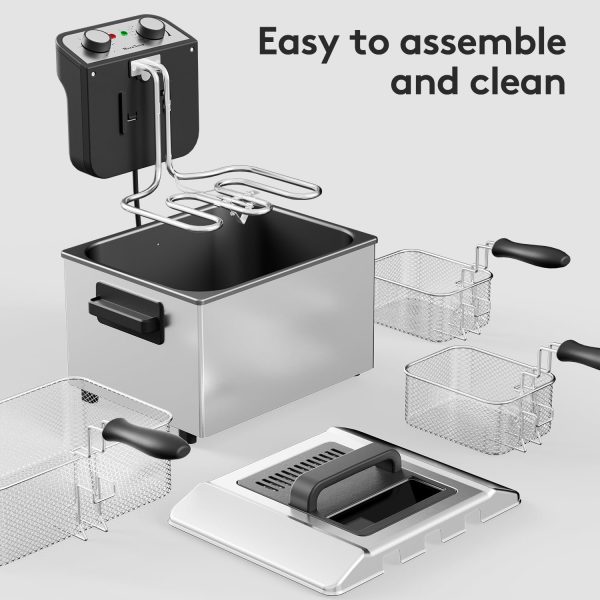 MaznNovo TSAF40DH Deep Fryer Review (5.3QT) - Image 4