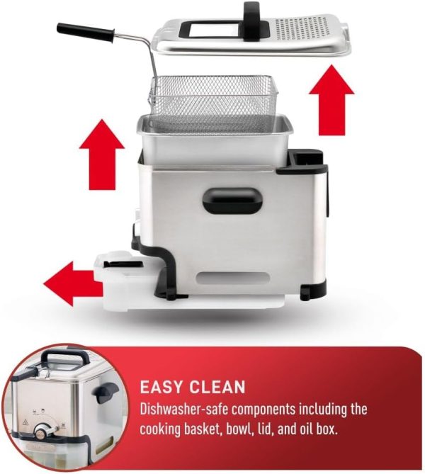 T-fal 3.5L Ultimate EZ Clean Deep Fryer Review - Image 4