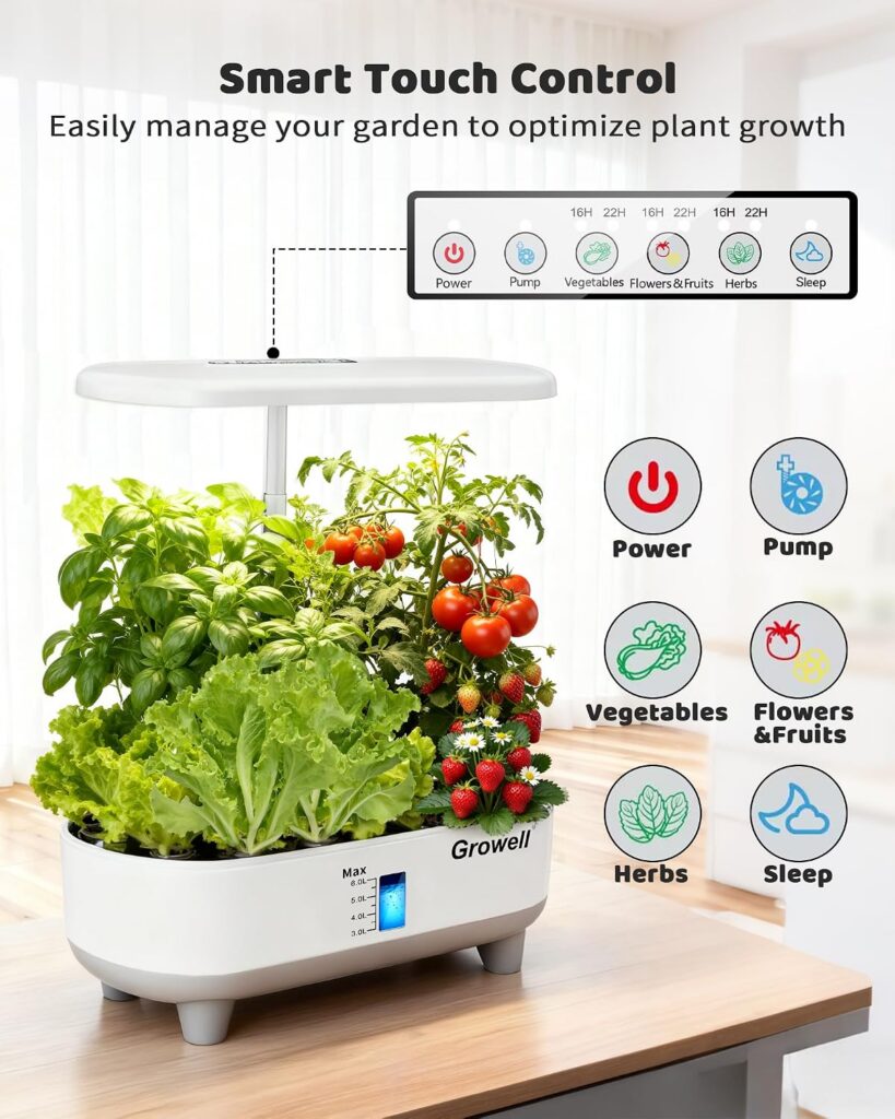 Growell Hydroponics Growing System Kit 16-pod