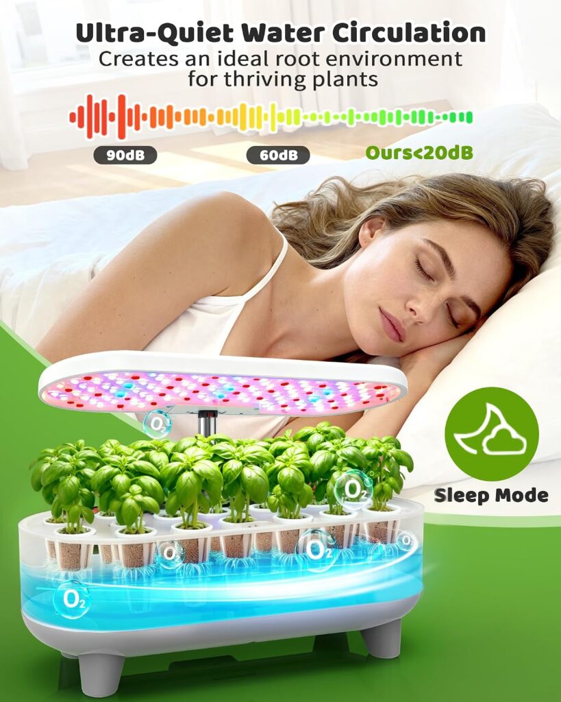 Growell Hydroponics Growing System Kit 16-pod