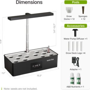 SUNCOZE Hydroponics Growing System Kit - Image 5